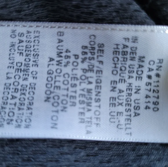 True Religion Men's Charcoal Thermal Pant NWT - Picture 6 of 8